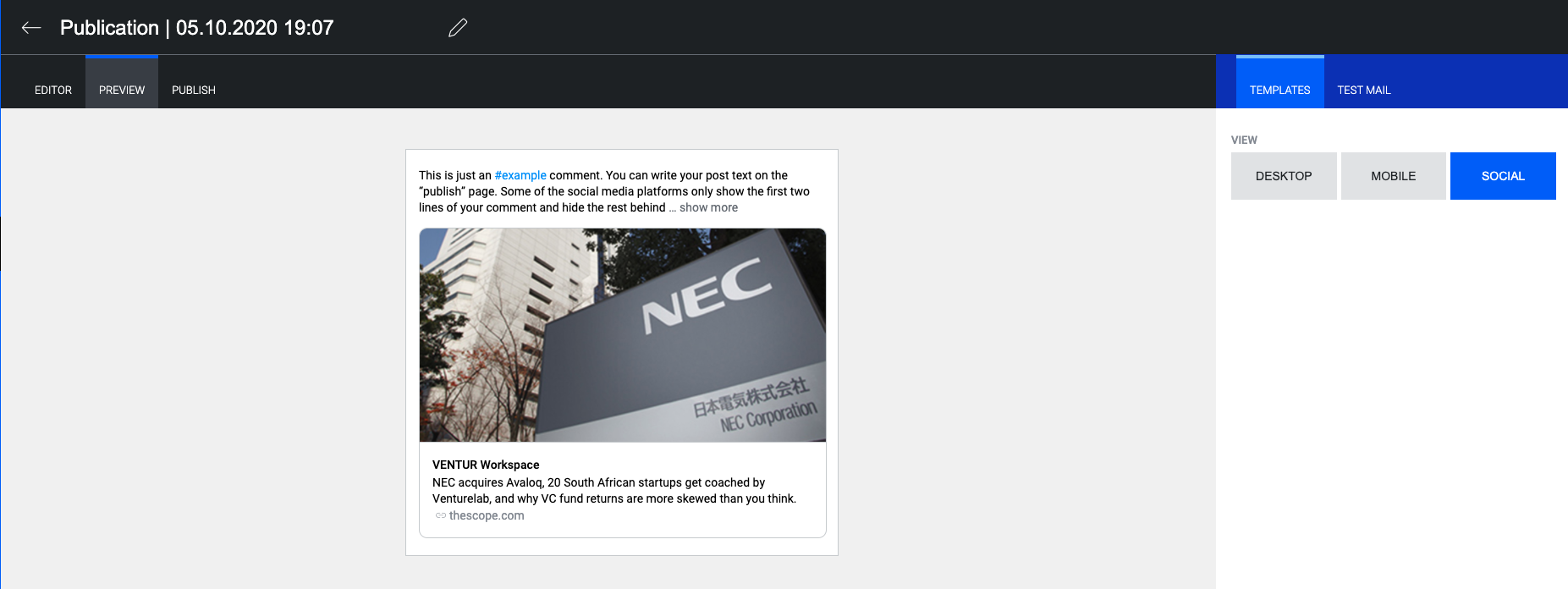 Scope Screenshot Social Media Preview