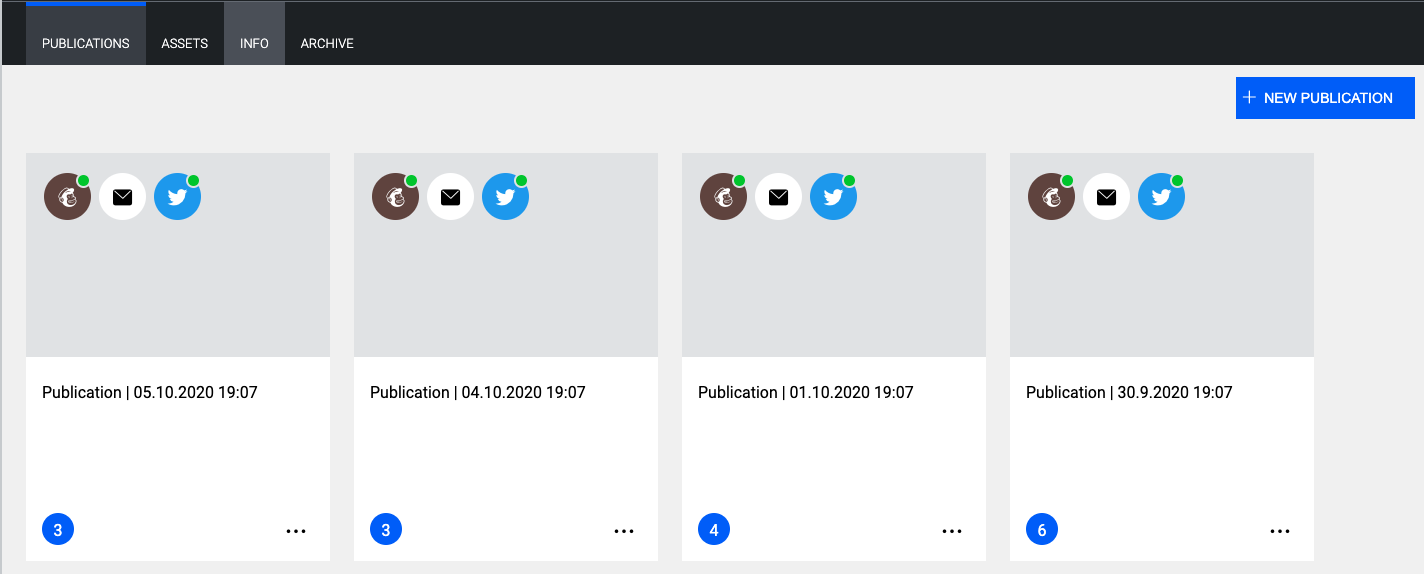 Scope Screenshot Publications
