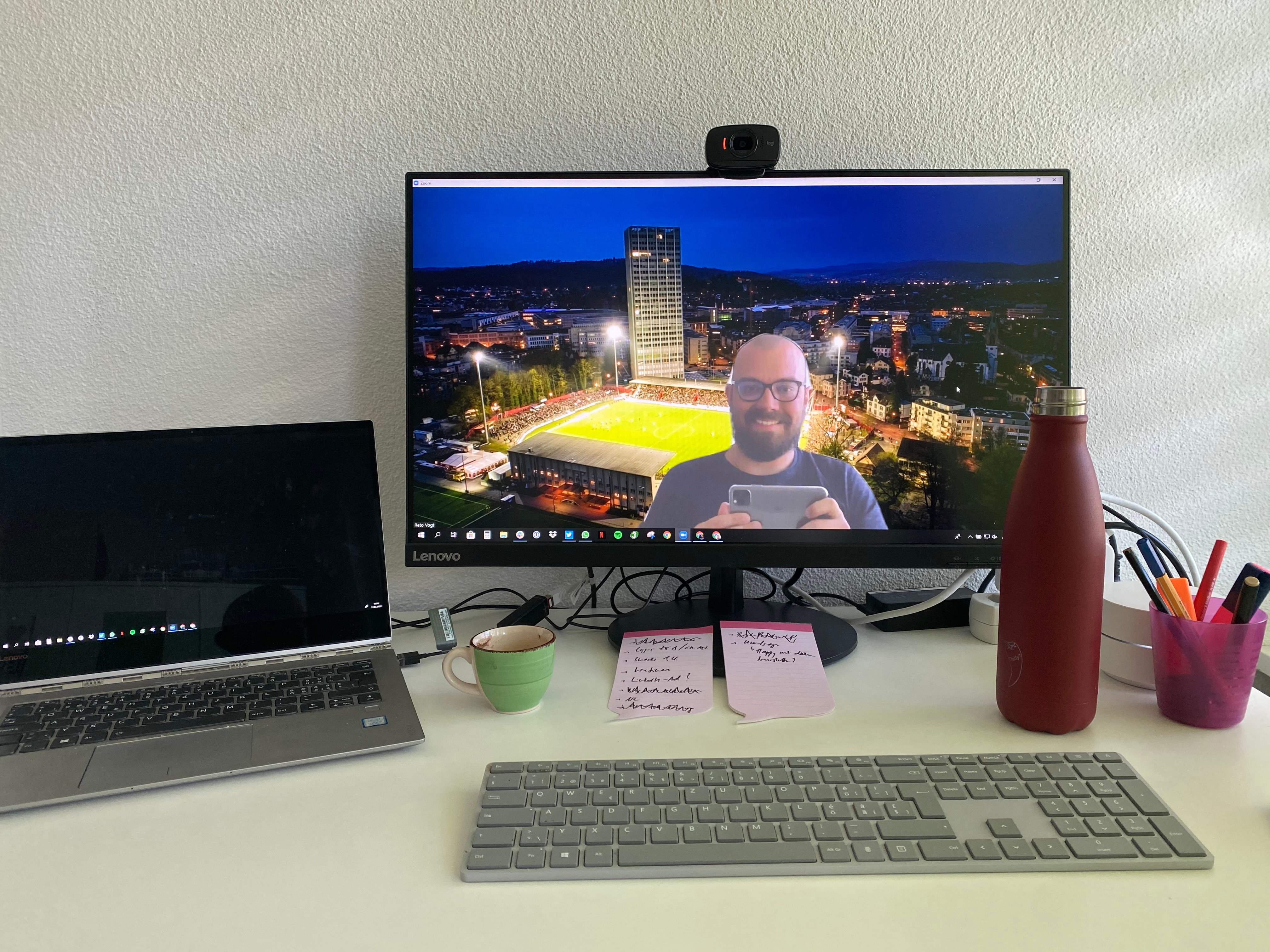 Homeoffice von Reto