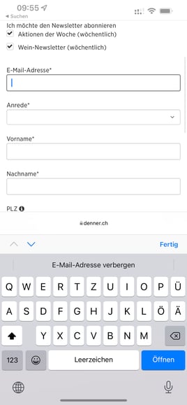 E-Mail-Adresse verbergen mit iOS 15