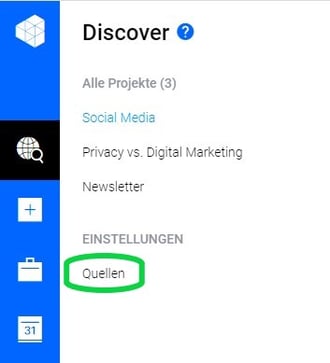 Scope Screenshot Auswahl Quellen