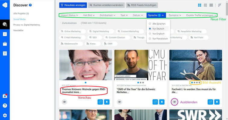Scope Screenshot New Discovery