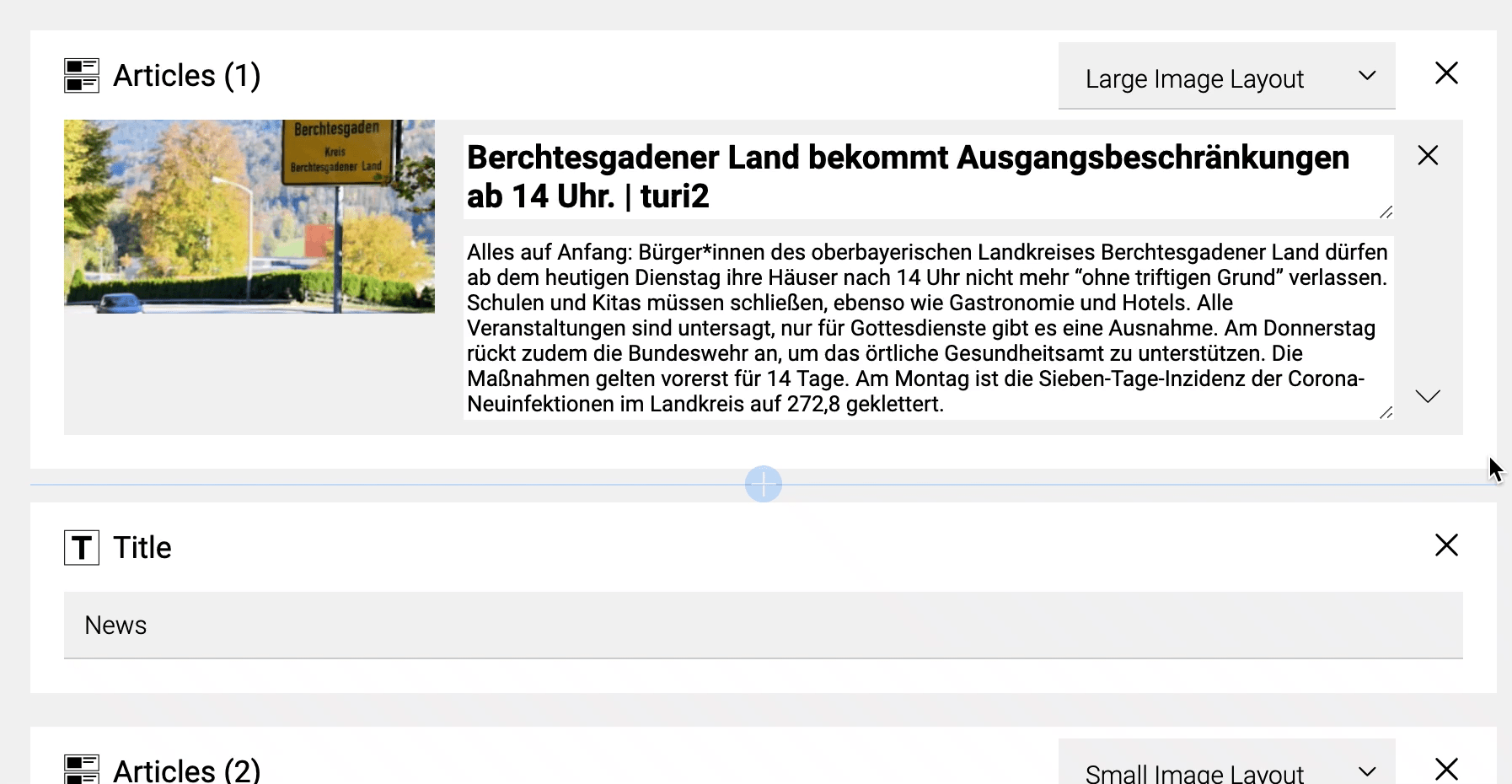 UI-verbesserungen