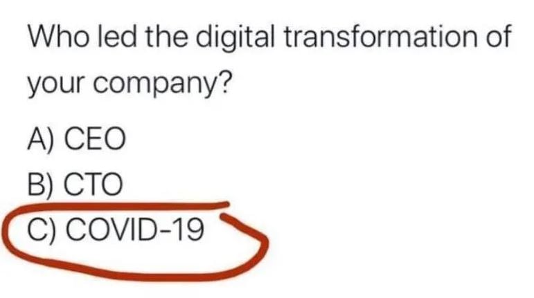 Meme Covid Digitalisation