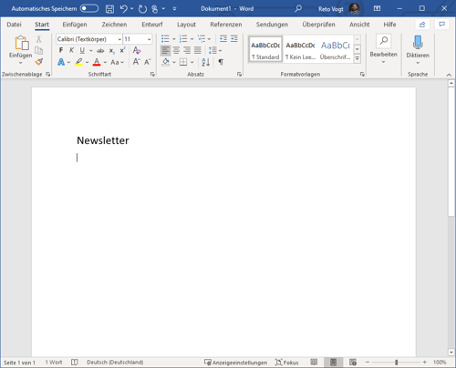 Keine Idee für Newsletter?