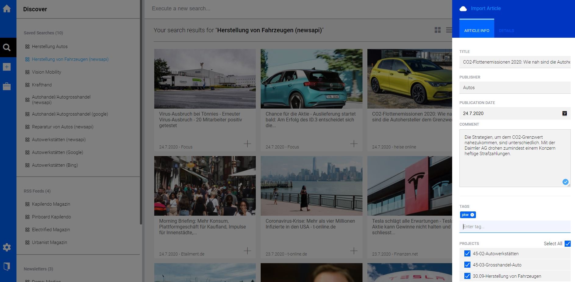 scope tool kuratierte inhalte content curation
